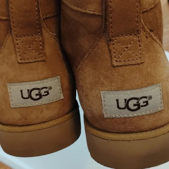 UGG Tan Ankle Boots - Picture 9 of 12